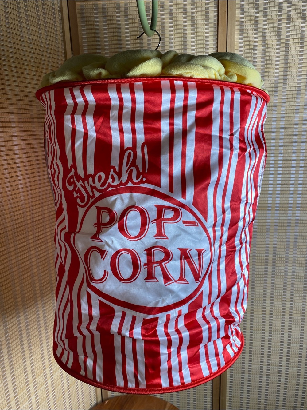 Fun Of Kind Kids Popcorn Bucket Costume Size OS
